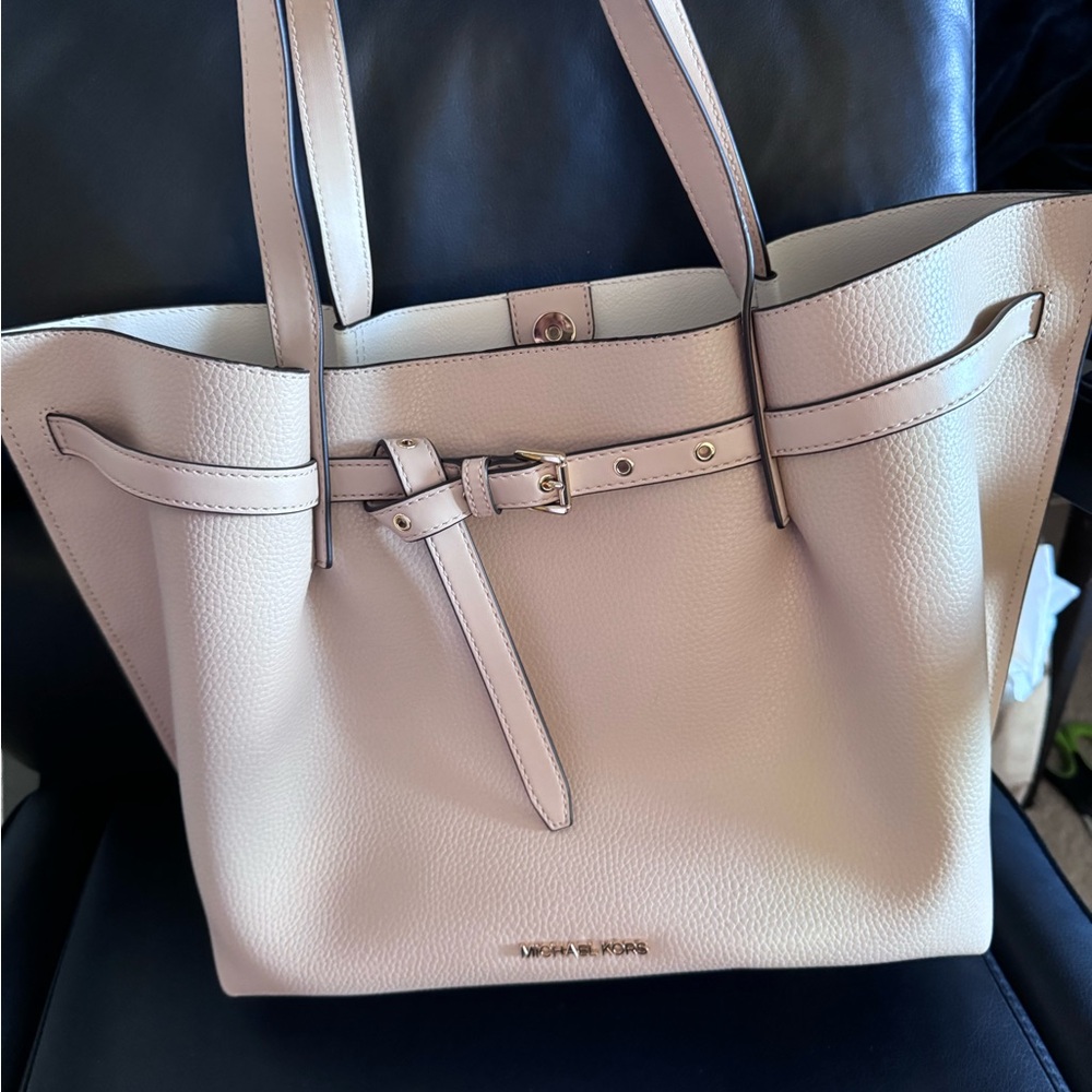 Michael Kors Emilia large Cream Tote bag - Picture 6 of 6